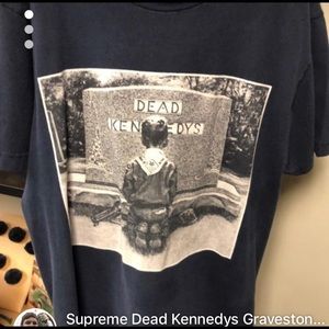 Supreme Dead Kennedys Gravestone Tee